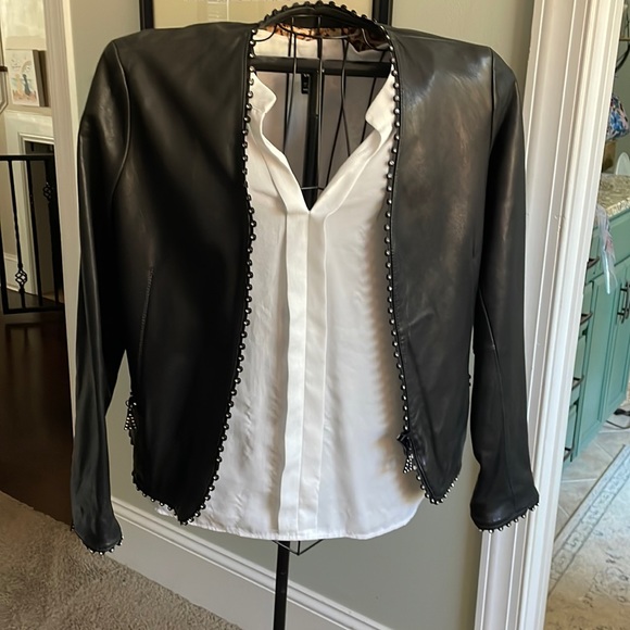 Tiboa Leather Jacket - Picture 1 of 6